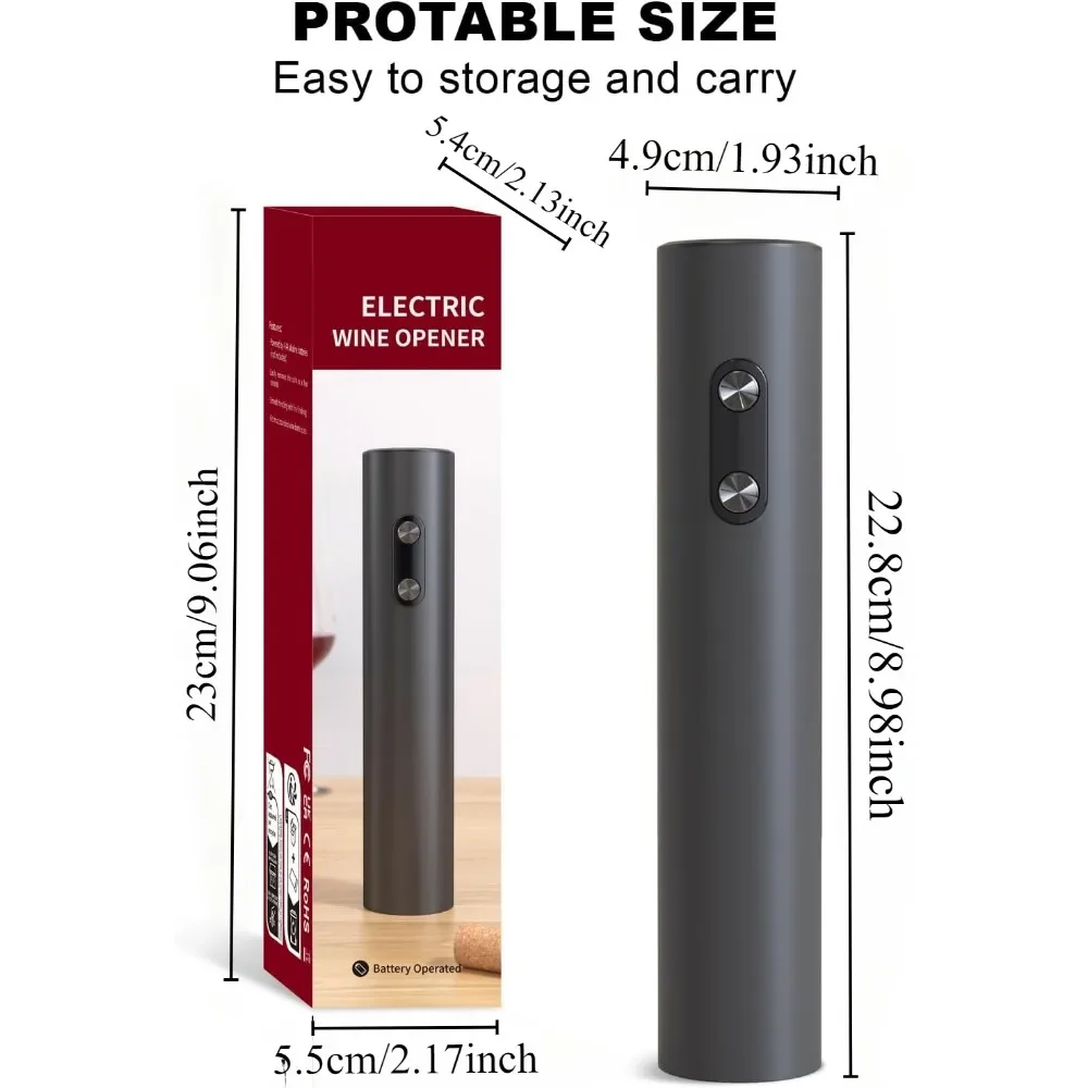 ชุดที่เปิดขวดไวน์ไฟฟ้า ที่เปิด - Wine Opener Electric บทวิจารณ์และราคา