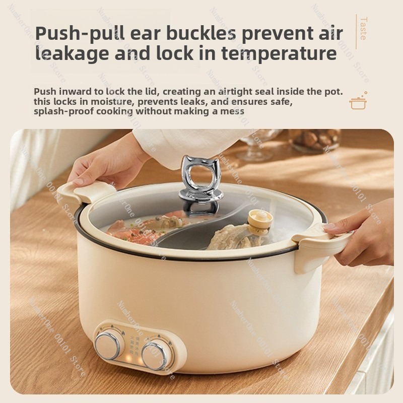 หม้อไฟฟ้าสองช่องขนาด 6 ลิตร 8  - Kitchen Appliances Large บทวิจารณ์และราคา