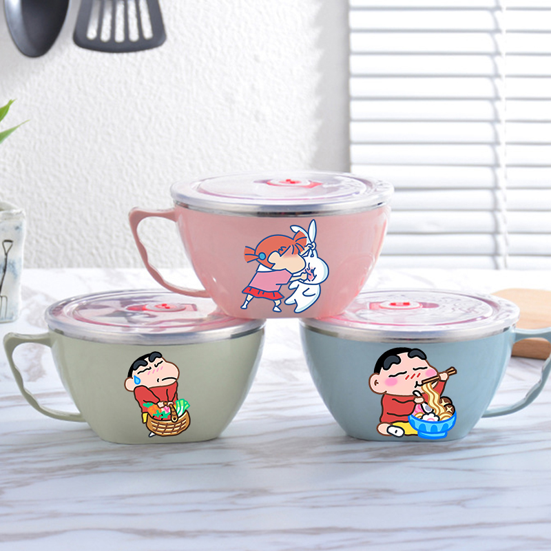 ชามบะหมี่เครยอน ชินจัง ชามสแตน - Kitchen Appliances Large บทวิจารณ์และราคา
