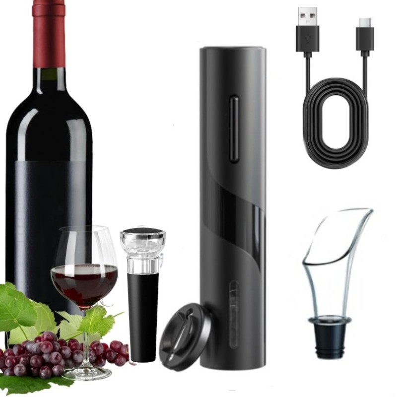 ชาร์จมัลติฟังก์ชั่ไฟฟ้าอัตโนมั - Wine Opener Electric บทวิจารณ์และราคา