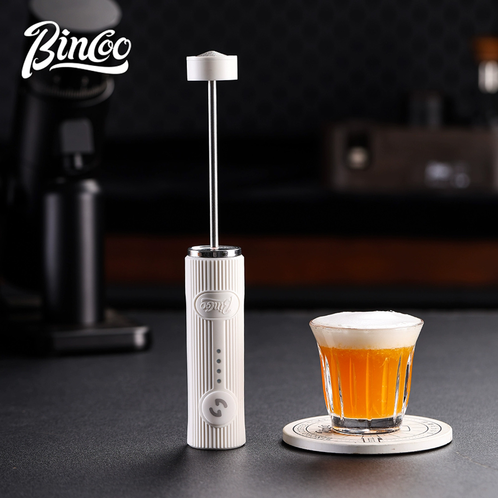 Bincoo ใหม่นม Foamer กาแฟปัด M - Milk Frother Automatic บทวิจารณ์และราคา
