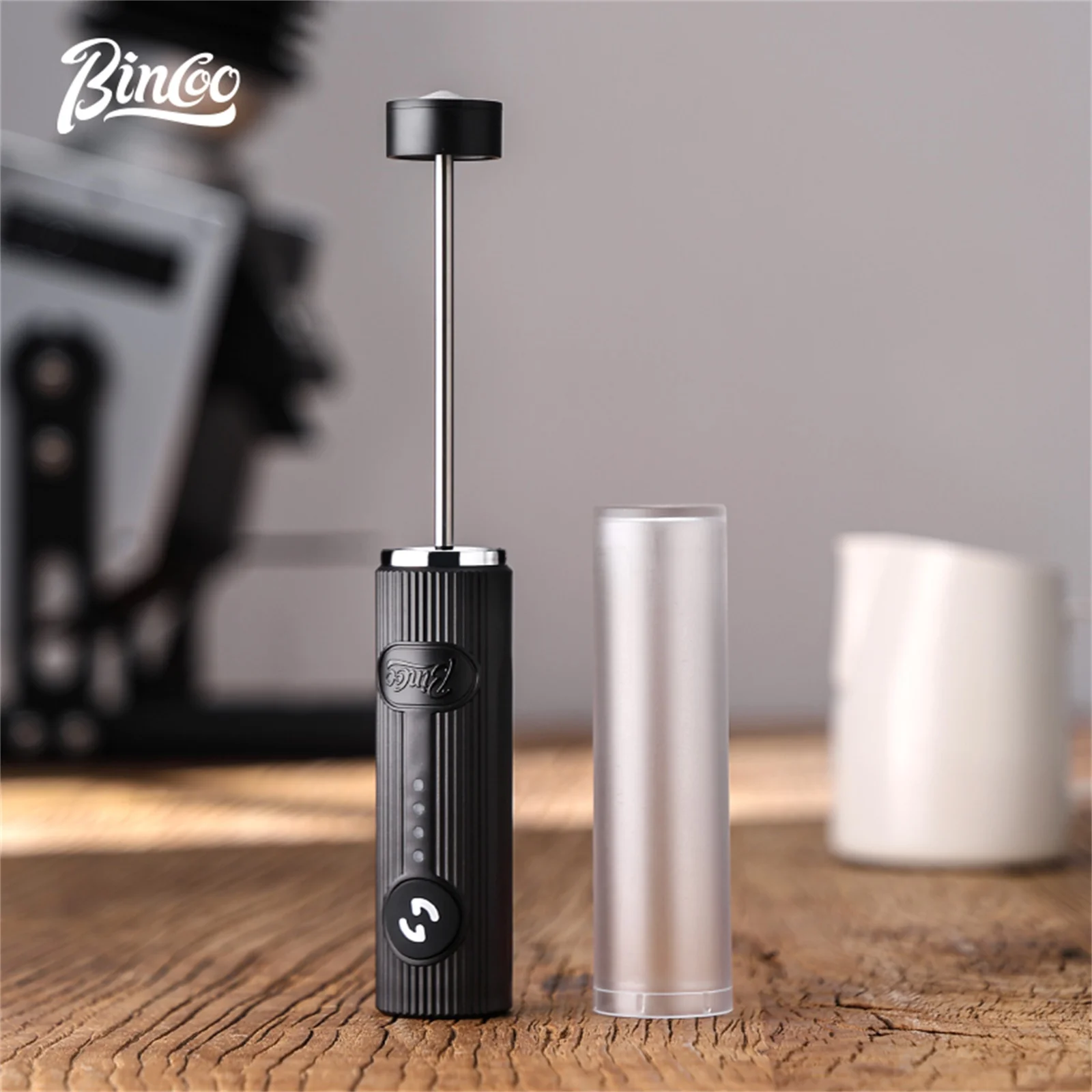 Bincoo ใหม่นม Foamer กาแฟปัด M - Milk Frother Automatic บทวิจารณ์และราคา