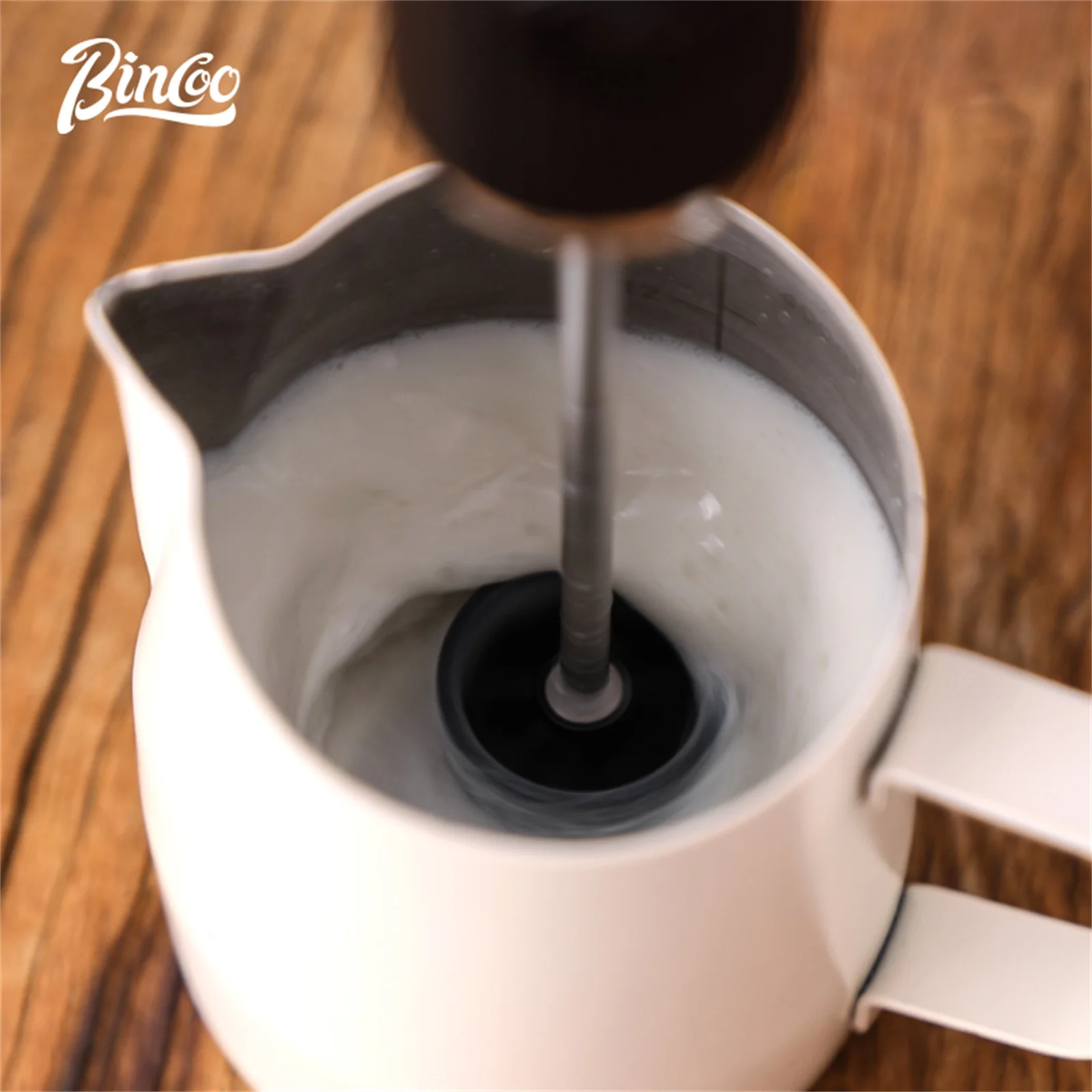 Bincoo ใหม่นม Foamer กาแฟปัด M - Milk Frother Automatic บทวิจารณ์และราคา
