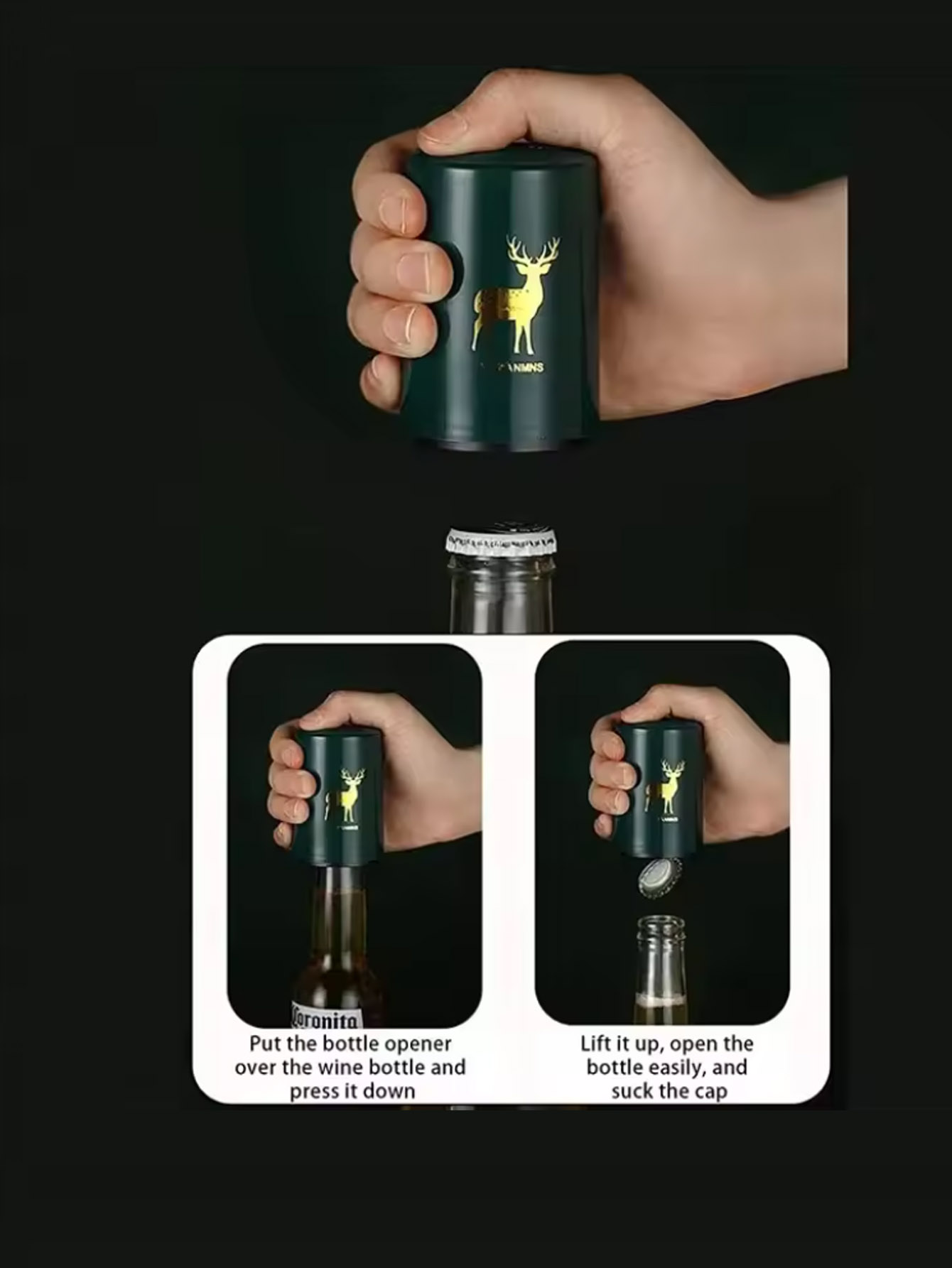 ที่เปิดขวดเบียร์อัตโนมัติ 1 ชิ - Wine Opener Electric บทวิจารณ์และราคา
