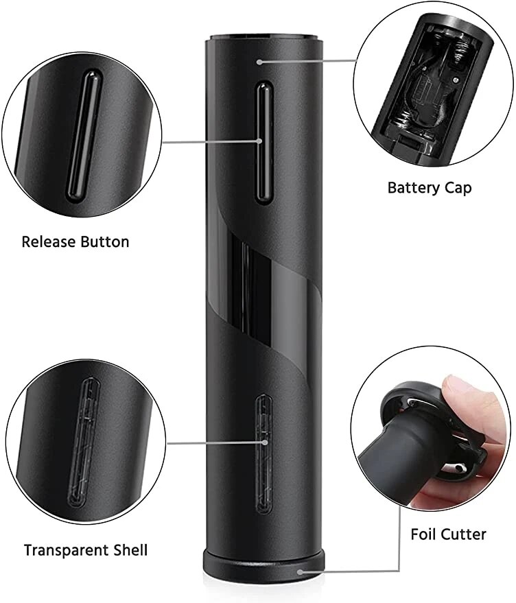 ที่เปิดขวดไฟฟ้าสำหรับไวน์แดง เ - Wine Opener Electric บทวิจารณ์และราคา