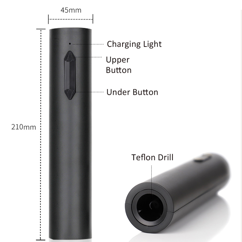 ที่เปิดขวดไวน์ไฟฟ้าแบบพกพาพร้อ - Wine Opener Electric บทวิจารณ์และราคา