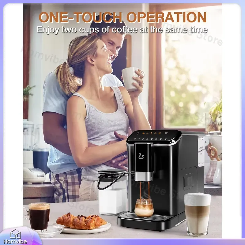 เครื่องชงกาแฟเอสเพรสโซ่อัตโนมั - Milk Frother Automatic บทวิจารณ์และราคา