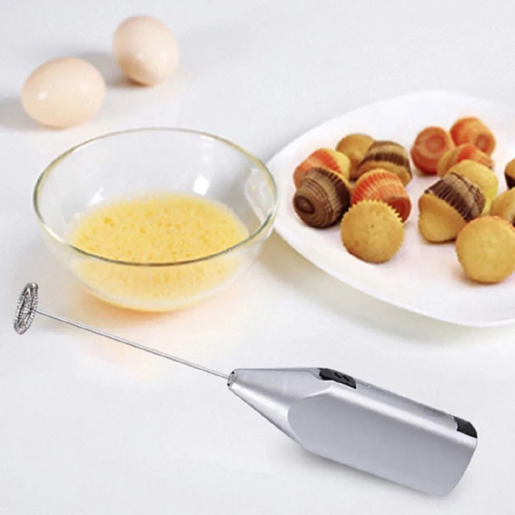 ครัวเรือนมินิสแตนเลสสตีลมือถือ - Milk Frother Automatic บทวิจารณ์และราคา