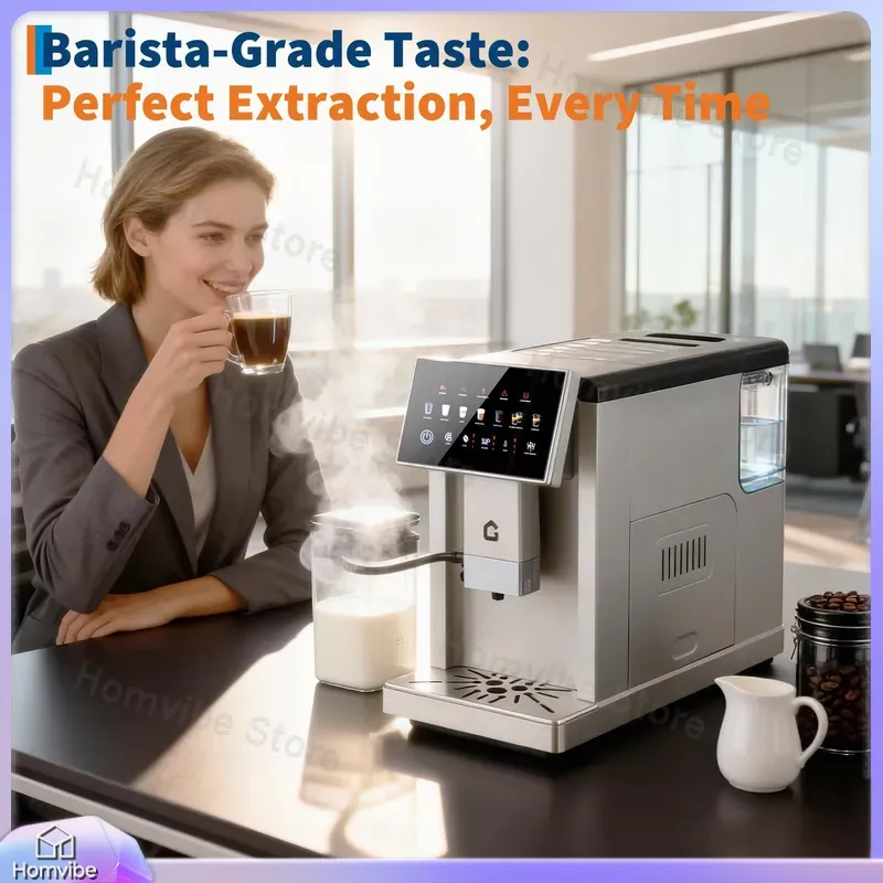 เครื่องชงกาแฟเอสเพรสโซ่อัตโนมั - Milk Frother Automatic บทวิจารณ์และราคา
