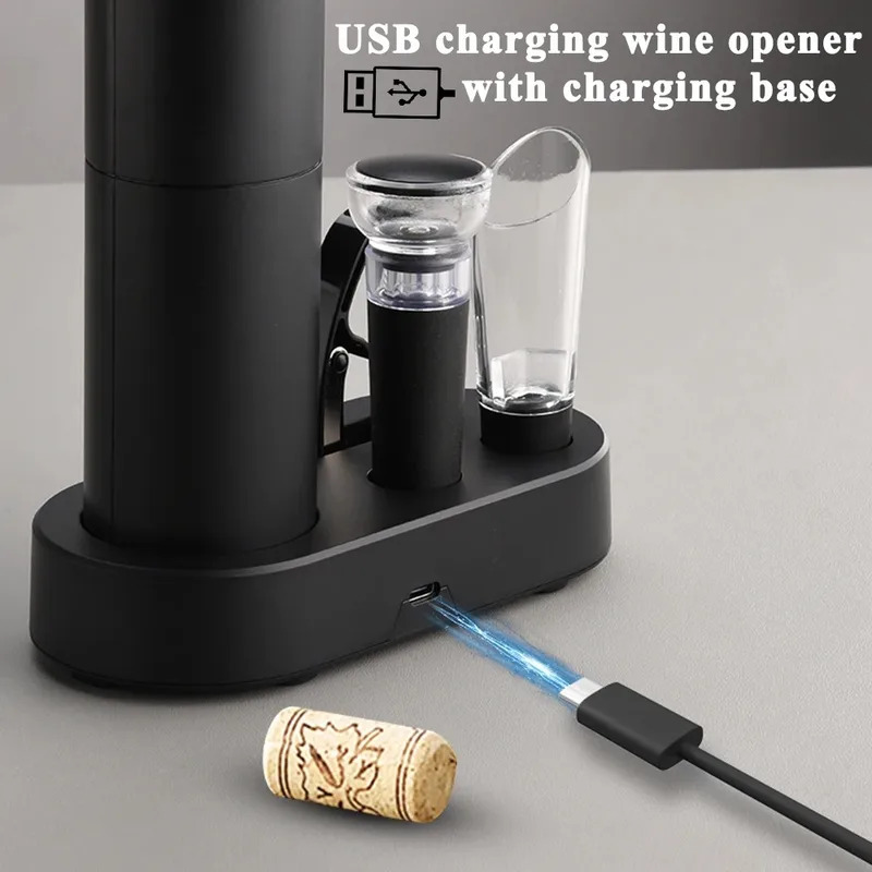 ที่เปิดขวดไวน์ไฟฟ้า ที่เปิดขวด - Wine Opener Electric บทวิจารณ์และราคา
